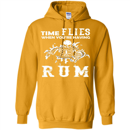 Rum T-shirt Time Flies When You're Having Rum
