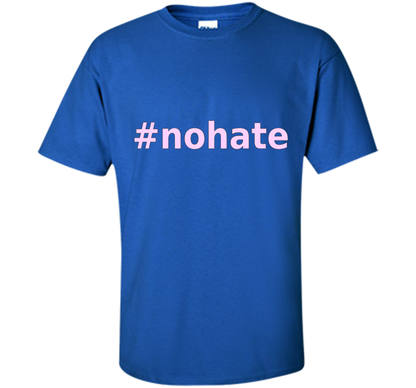 Charlottesville no hate t-shirt shirt Royal