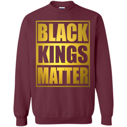 Black Kings Matter T-shirt Maroon