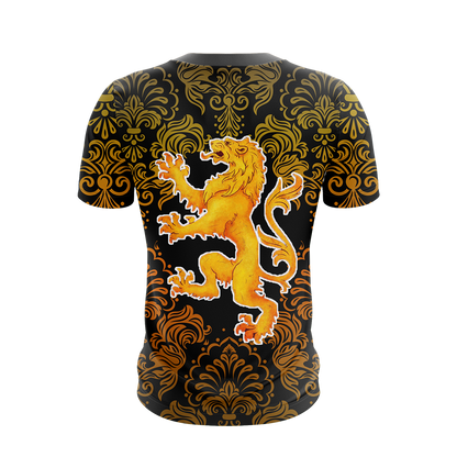 House Lannister Lion Game Of Thrones Unisex 3D T-shirt