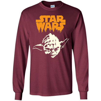 Movie T-shirt Yoda Dripping Ooze Logo T-Shirt