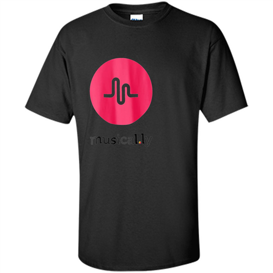 Musical.ly T-Shirt Black