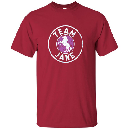 Team Jane Racing Team T-Shirts Cardinal