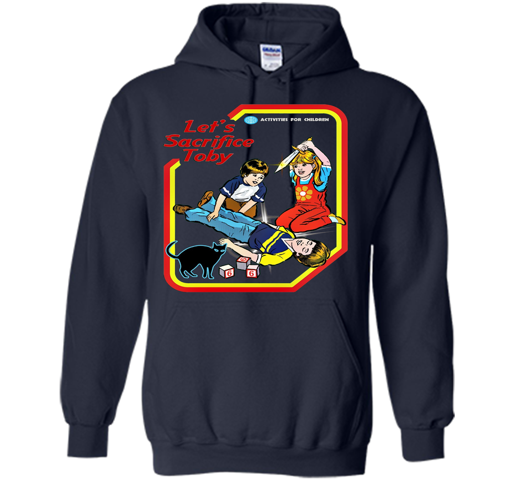 Let's Sacrifice Toby T-shirt Navy