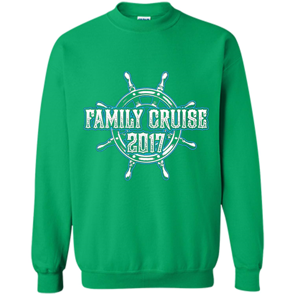 Family Cruise 2017 T-Shirt Family Vacation T-shirt Irish Green