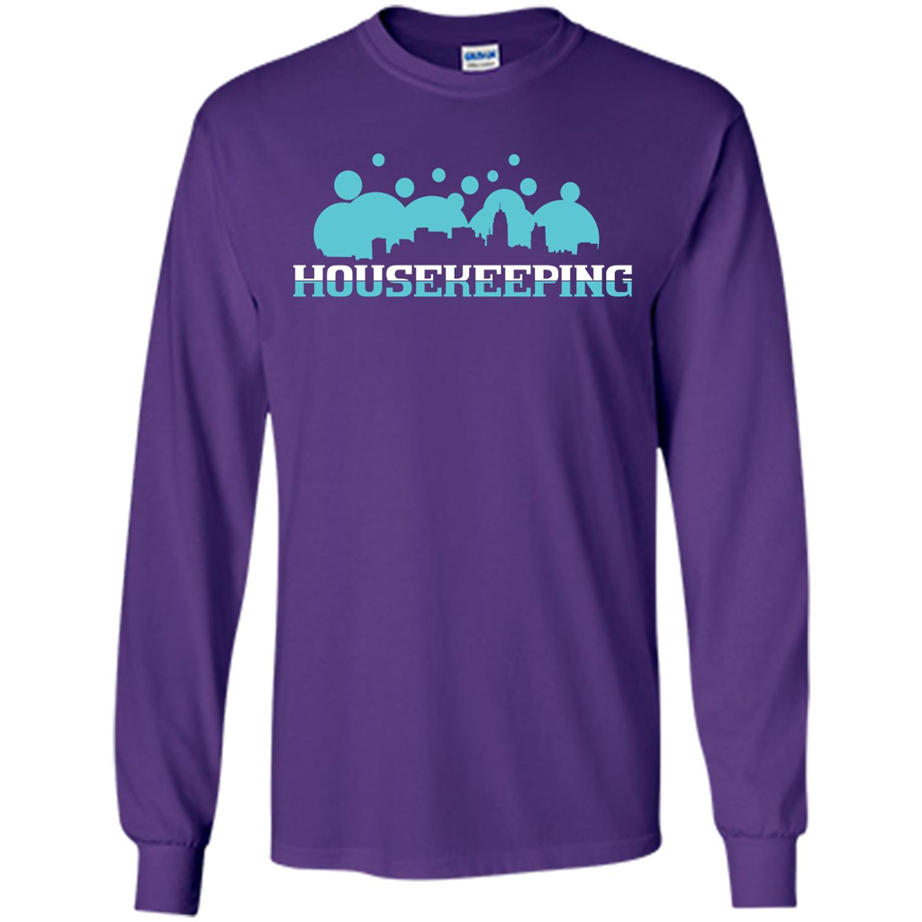 Housekeeping Lover T-shirt Housekeeping T-shirt Purple