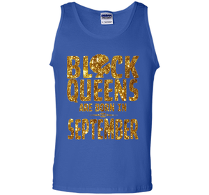 September T-shirt Black Queens Are Born In September T-shirt