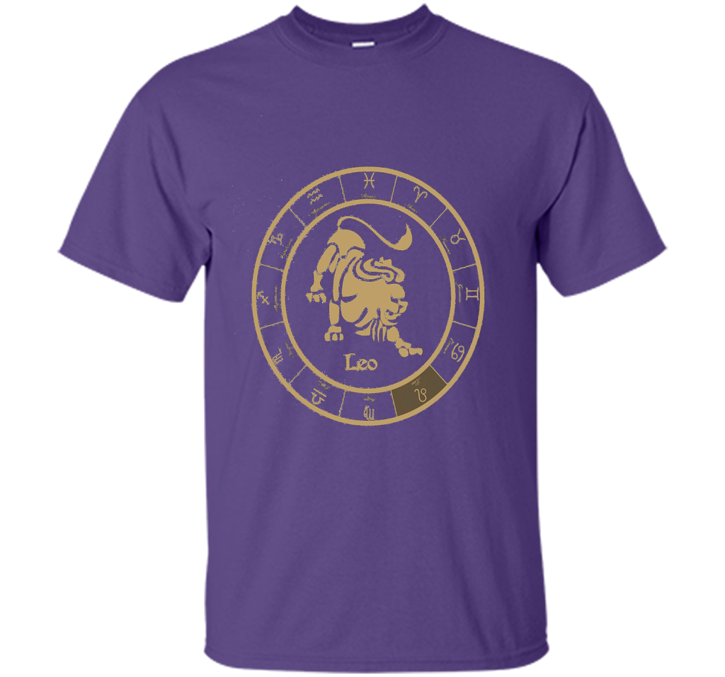 LeoT-Shirt shirt Purple
