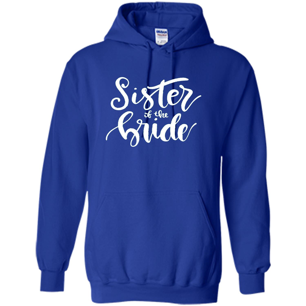Sister Of The Bride T-shirt Royal