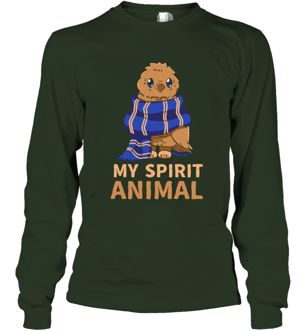 Ravenclaw - My Spirit Animal Harry Potter Long Sleeve T-Shirt Long Sleeve T-Shirt Forest Green