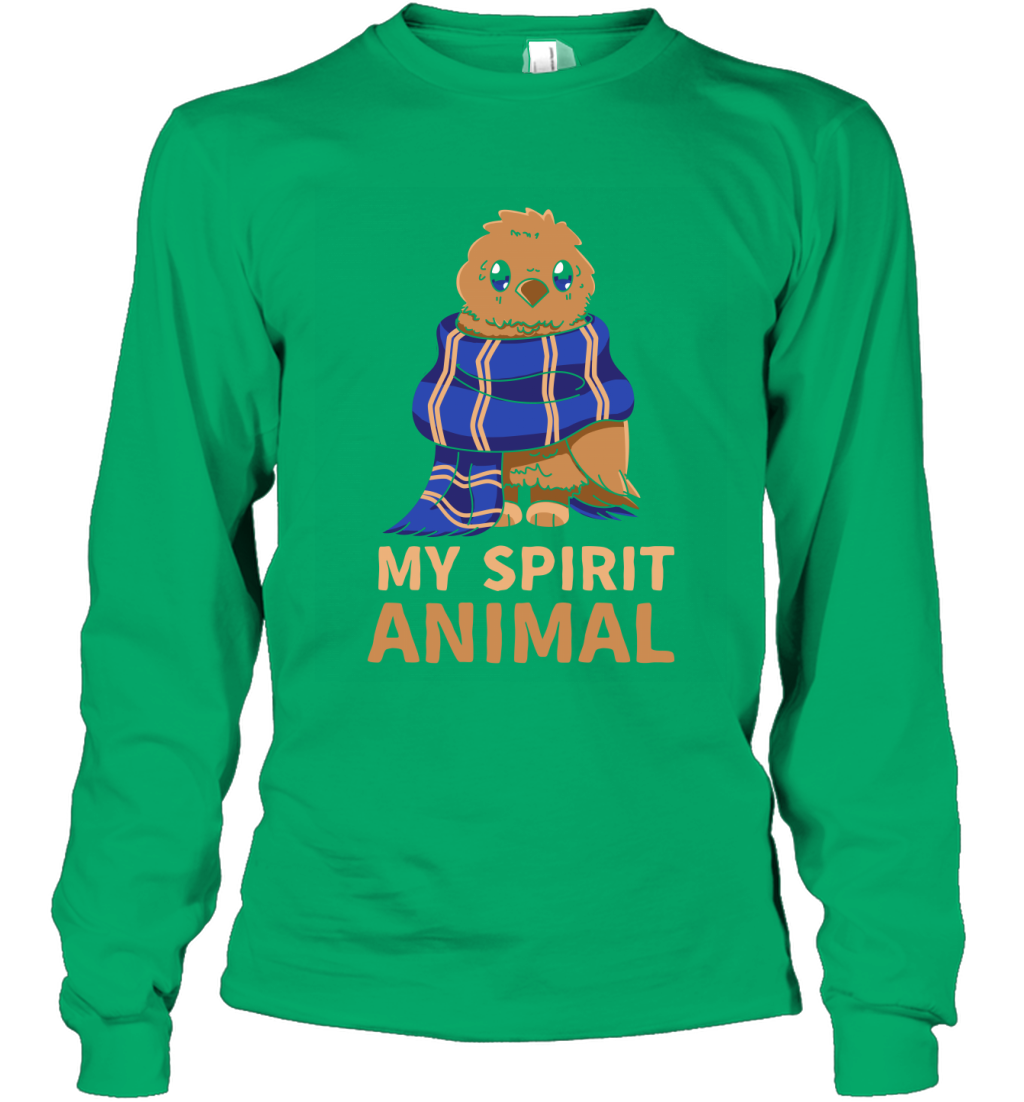 Ravenclaw - My Spirit Animal Harry Potter Long Sleeve T-Shirt Long Sleeve T-Shirt Irish Green