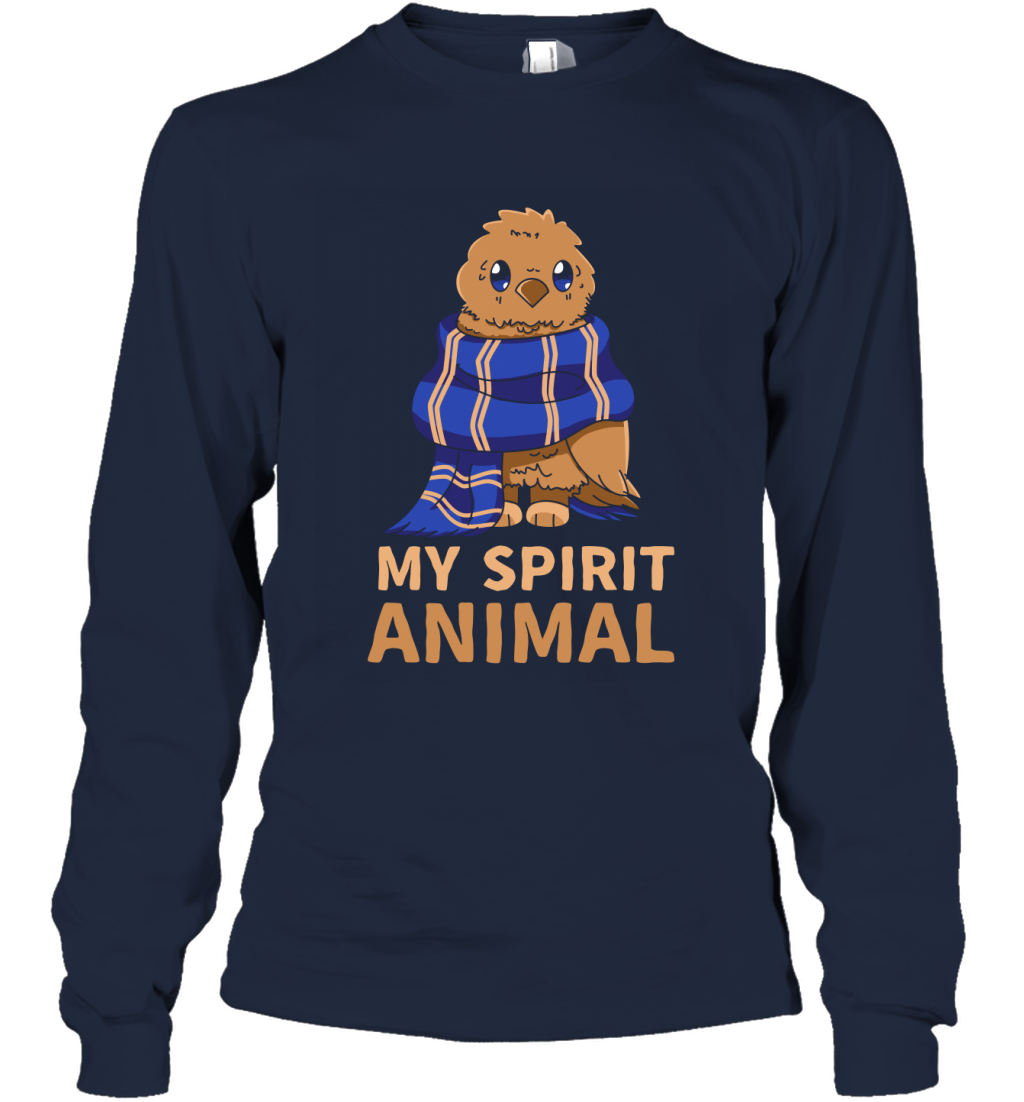 Ravenclaw - My Spirit Animal Harry Potter Long Sleeve T-Shirt Long Sleeve T-Shirt Navy
