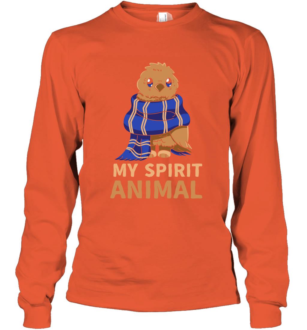 Ravenclaw - My Spirit Animal Harry Potter Long Sleeve T-Shirt Long Sleeve T-Shirt Orange