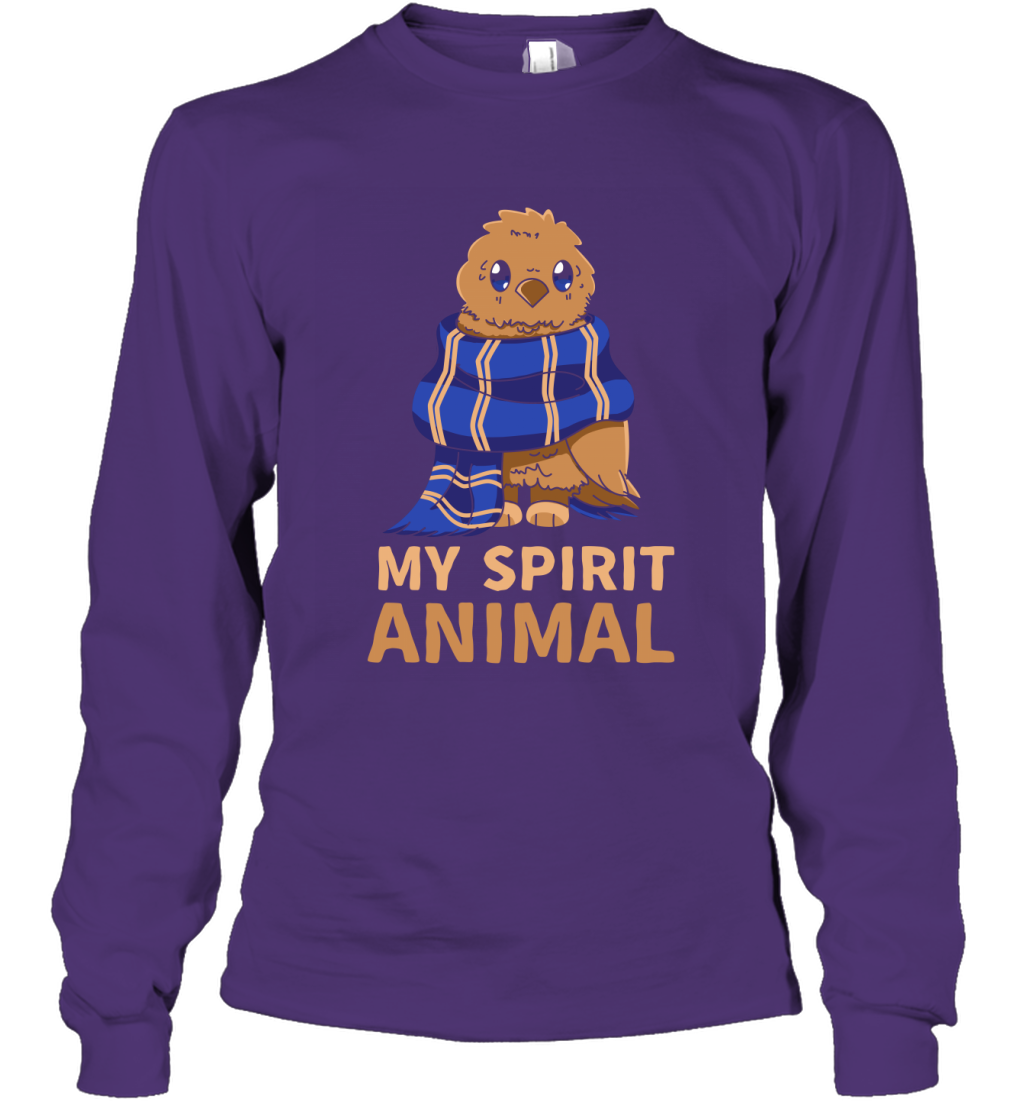 Ravenclaw - My Spirit Animal Harry Potter Long Sleeve T-Shirt Long Sleeve T-Shirt Purple