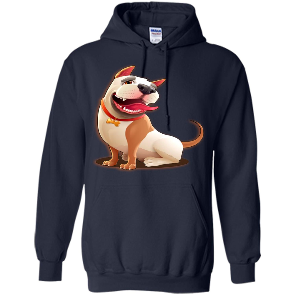 Cute Dog T-shirt Navy