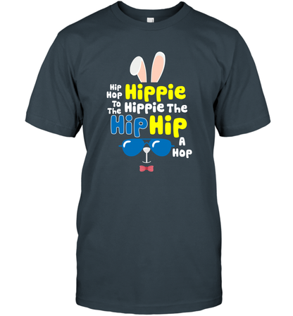 Hip Hop To The Hippie Easter Day Shirt T-Shirt T-Shirt Charcoal