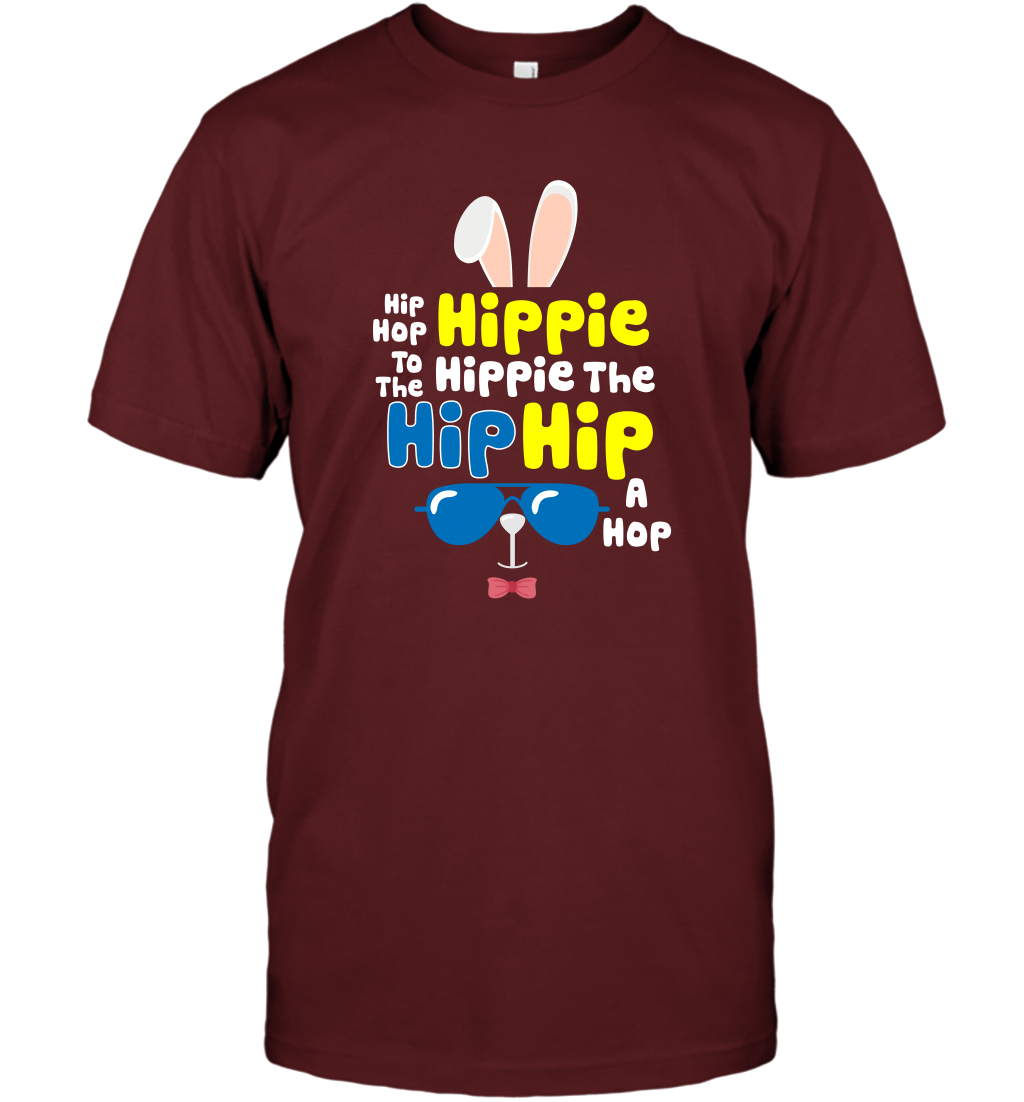 Hip Hop To The Hippie Easter Day Shirt T-Shirt T-Shirt Cardinal