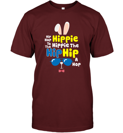 Hip Hop To The Hippie Easter Day Shirt T-Shirt T-Shirt Cardinal