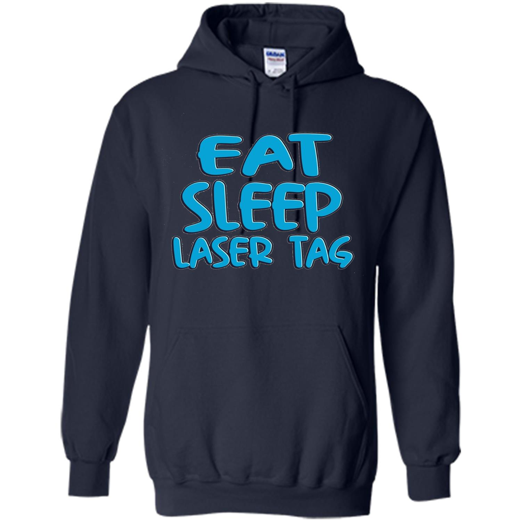 Eat Sleep Laser Tag T-shirt Navy