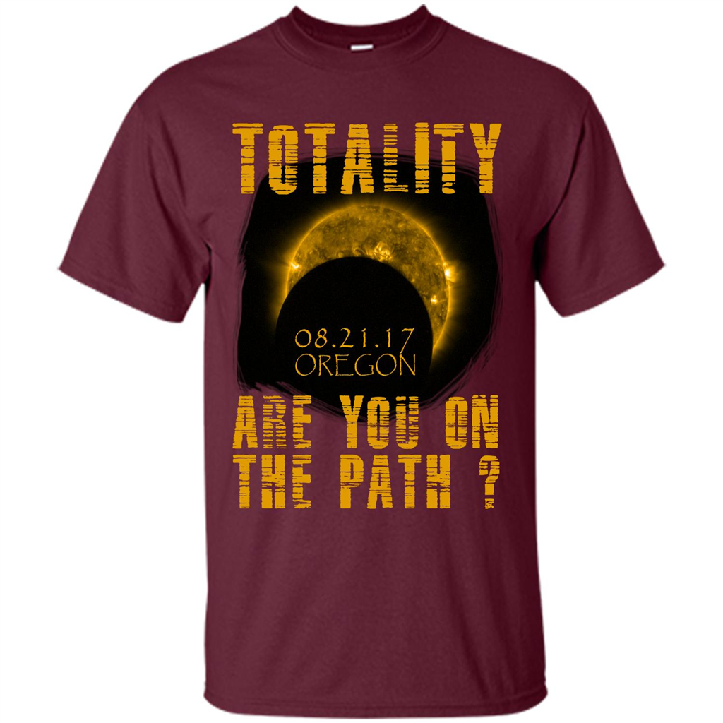 Oregon Totality Are You On The Path August 21 2017 Maroon