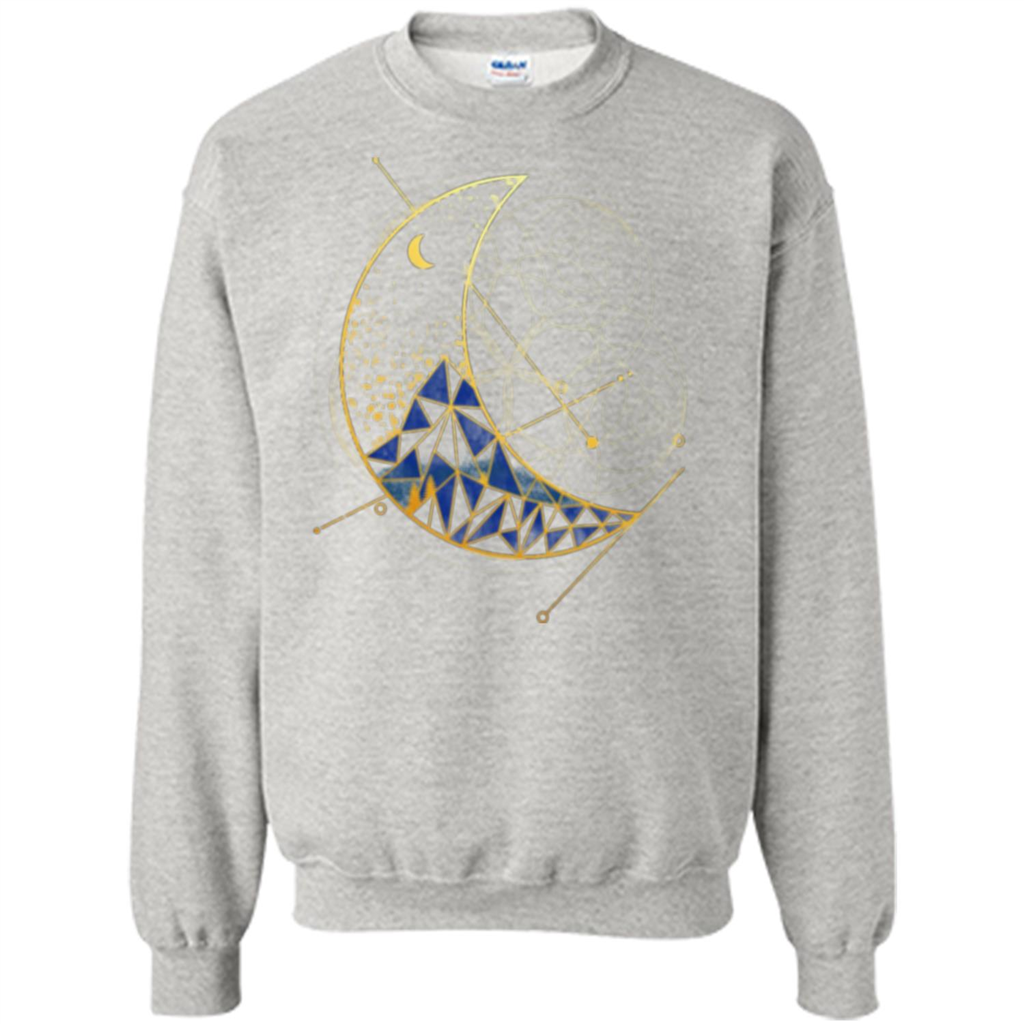 Moon Mountain T-shirt Ash