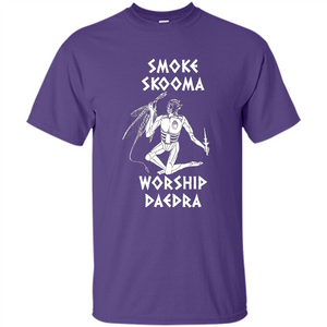 Smoke Skooma Worship Daedra T-shirt