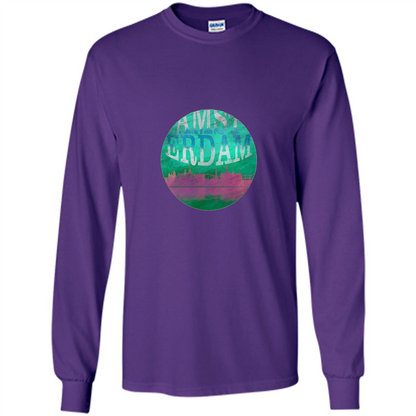 Amsterdam Skyline Horizon Sunset Love Netherlands T-shirt