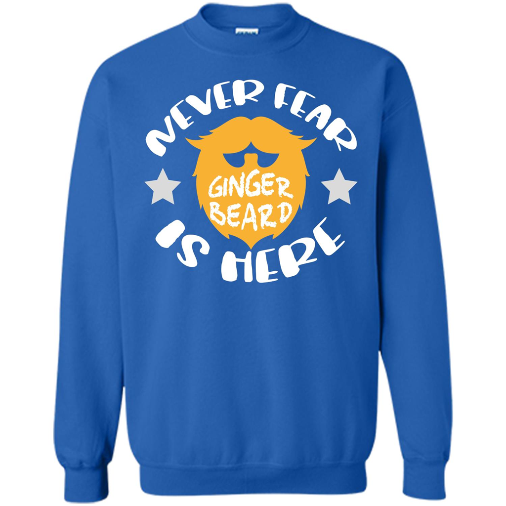 Bearded T-shirt Never Fear Ginger Beard Is Here Royal