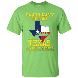 Cajun Navy Support Texas Search And Rescue T-shirt