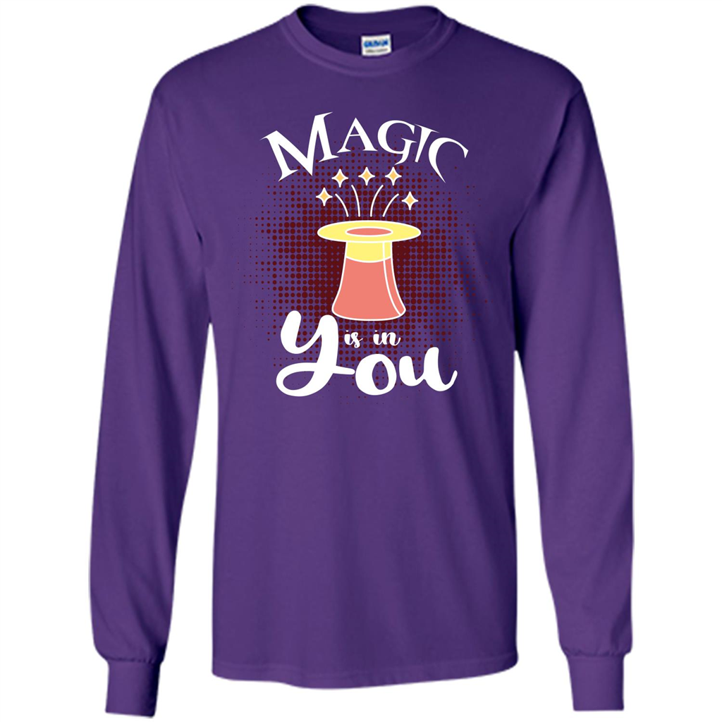Magic Is In You T-shirt Purple