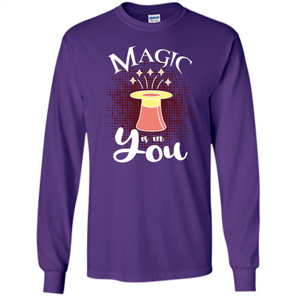 Magic Is In You T-shirt Purple