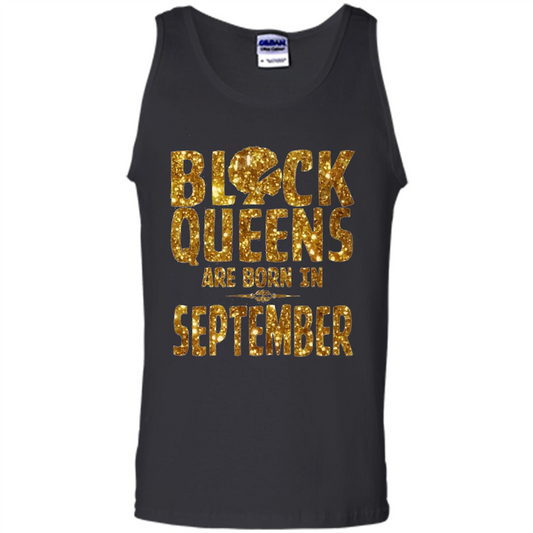September Queens T-shirt Black Queens Are Born In September T-shirt Black