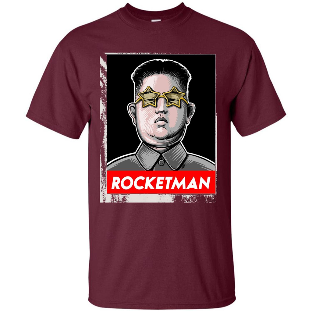 Trump Rocket Man Kim Jong Un North Korea T-shirt