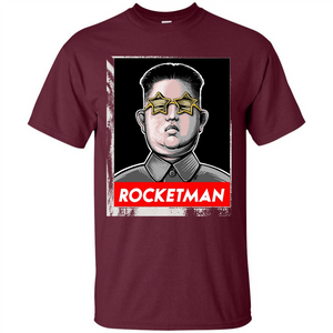 Trump Rocket Man Kim Jong Un North Korea T-shirt