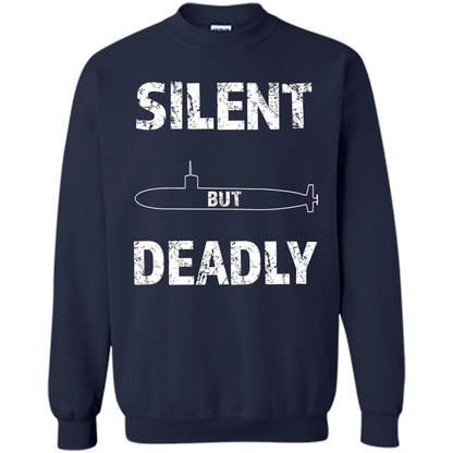 Submariners T-shirt Silent But Deadly T-shirt Navy