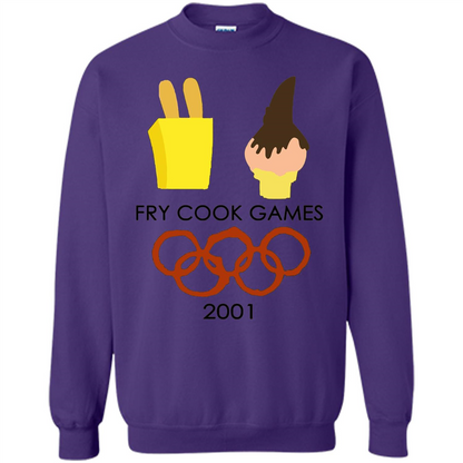 Fry Cook Games T-shirt Orange