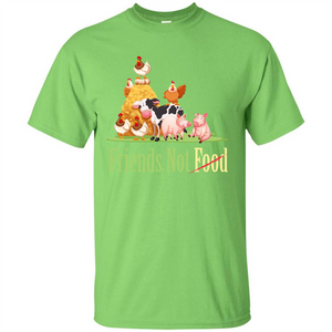 Animal T-shirt Friends Not Food T-shirt