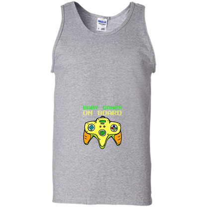 Pregnancy & Birth T-shirt Baby Gamer On Board Sport Grey