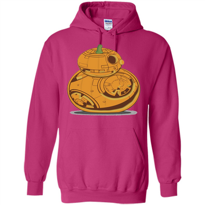 BB-8 Pumpkin Carving Halloween T-Shirt Heliconia