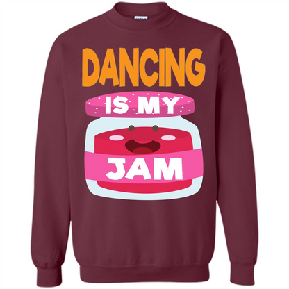 Dancing T-shirt Dancing Is My Jam Maroon