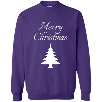 Merry Christmas Xmas Tree T-Shirt Orange