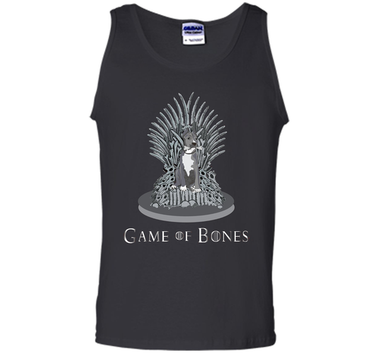 Pitbull Game of Bones Funny Parody T-shirt Black
