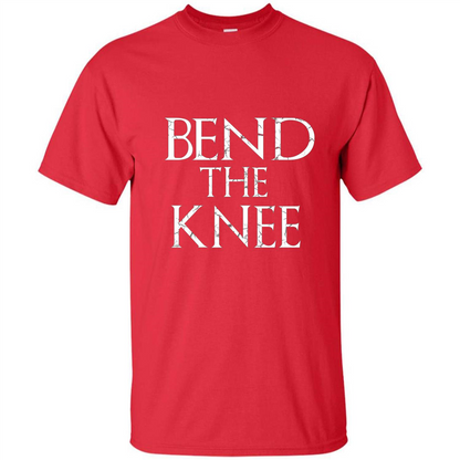 Bend The Knee T-Shirt Red