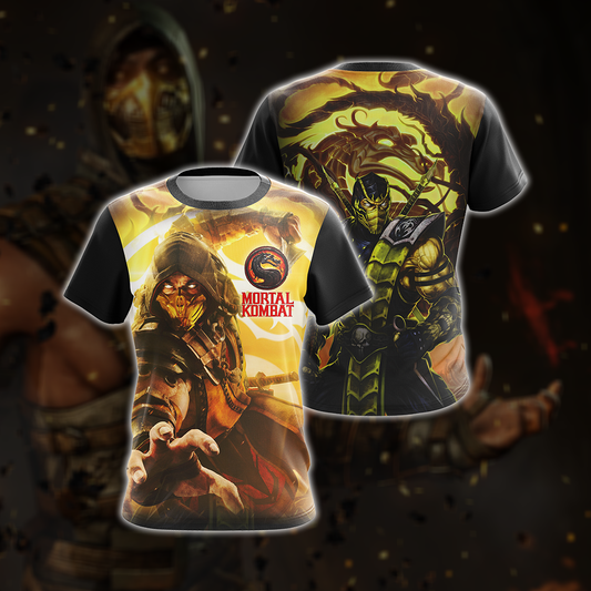 Mortal Kombat Scorpion New Style Unisex 3D T-shirt