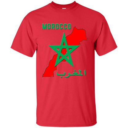 Morocco Moroccan T-shirt Red