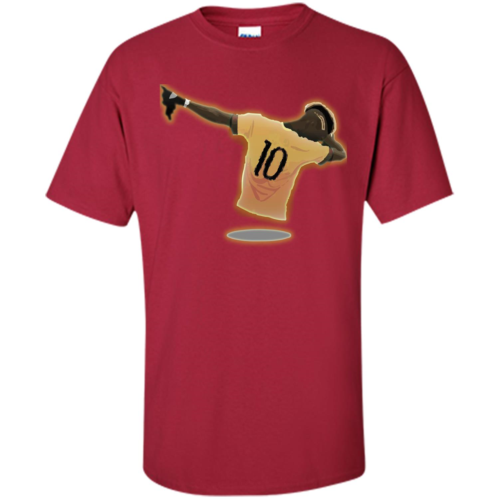 Dabbing Soccer T-shirt Cardinal
