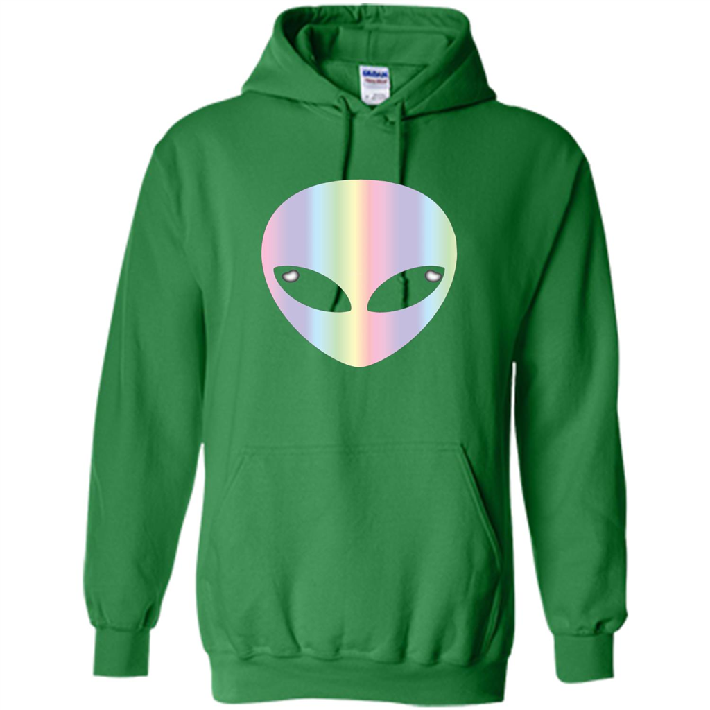 Alien Head T-shirt Irish Green