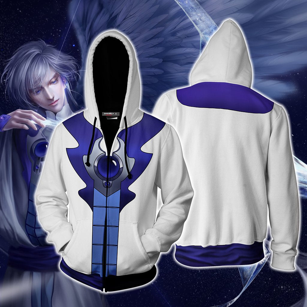 Cardcaptor Sakura Yue Cosplay Zip Up Hoodie Jacket 4XL