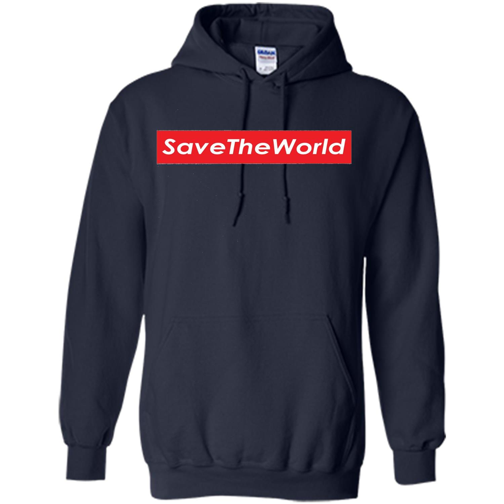 Save The World T-shirt Navy