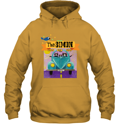 The Simon Family ( Customized Name ) Hoodie Hoodie Gold